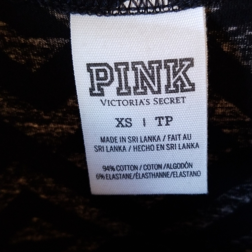 Victoria's Secret Pink dress size XS black white - Picture 4 of 4